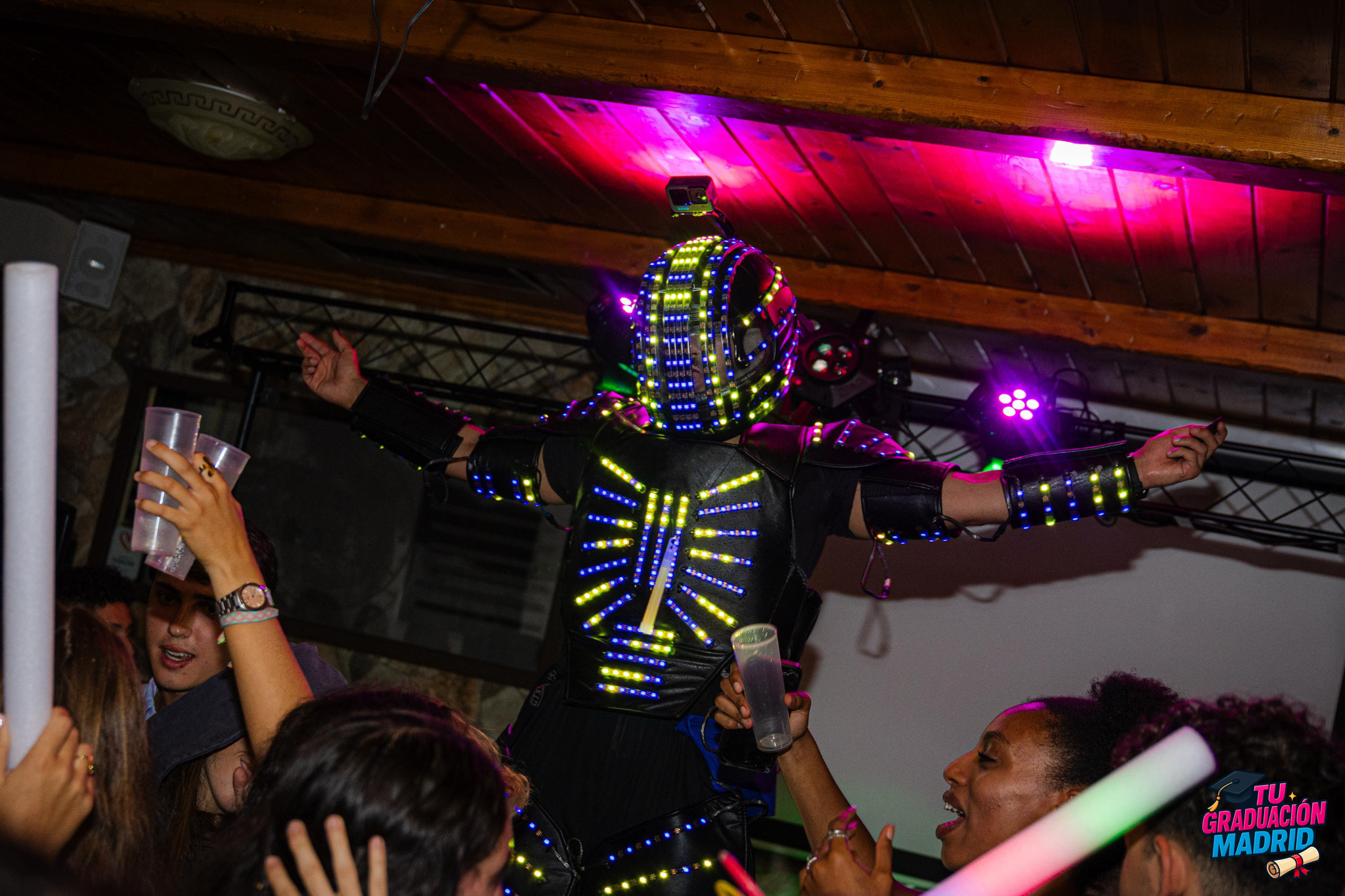 Graduación en discoteca en Madrid